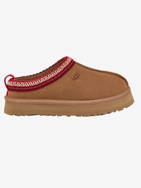 New in Box! UGG Kids' Tazz Suede Platform Clog Slippers